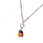 Bright Orange Carnelian Nec..