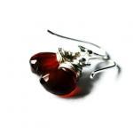 Brown Topaz Earrings Chalce..
