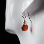 Brown Topaz Earrings Chalce..