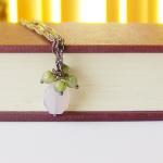 Lavender Green Necklace Cha..