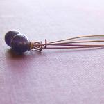 Purple Amethyst Earrings An..