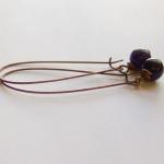 Purple Amethyst Earrings An..
