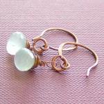 Sky Blue Earrings Copper Wi..