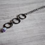 Amethyst Aquamarine Necklac..