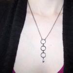 Amethyst Aquamarine Necklac..